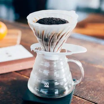 Hario V60 Glass Dripper 02 - Jones Ranch Coffee Company