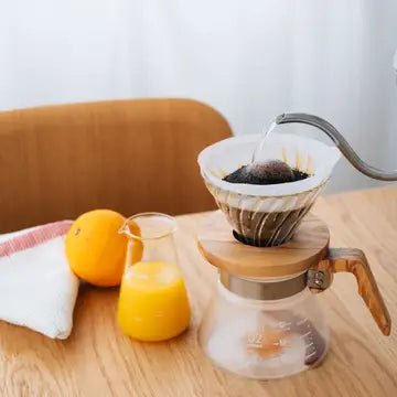 Hario V60 Glass Dripper 02 - Jones Ranch Coffee Company