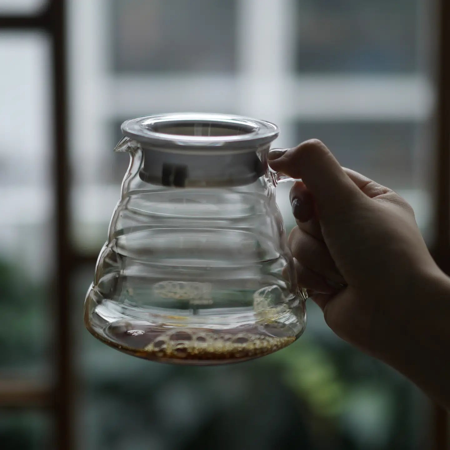 Hario V60 Glass Server - Jones Ranch Coffee Company