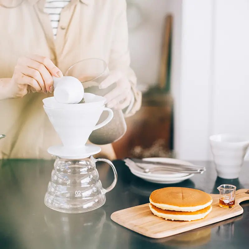 Hario V60 Glass Server - Jones Ranch Coffee Company