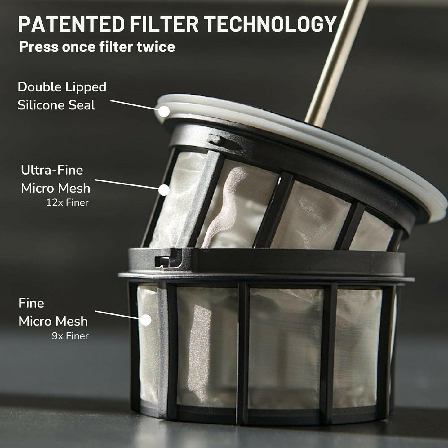 P0 ESPRO Ultralight Travel Coffee Press - Jones Ranch Coffee Company