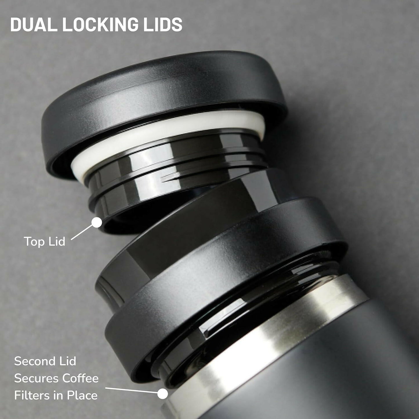 P1 ESPRO Travel Press Coffee Maker - Jones Ranch Coffee Company