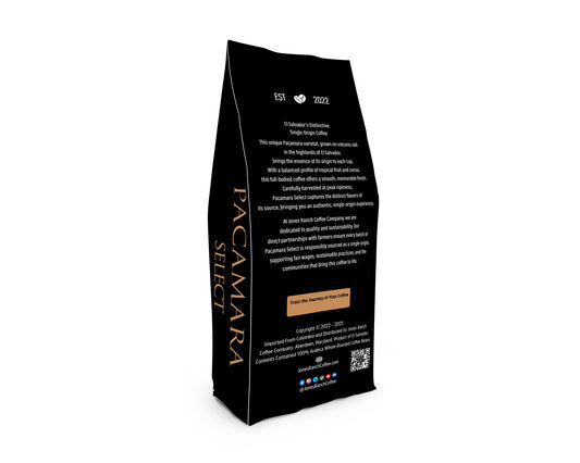 Pacamara Select Premium Single Origin Coffee, Whole Beans (El Salvador) - Jones Ranch Coffee Company