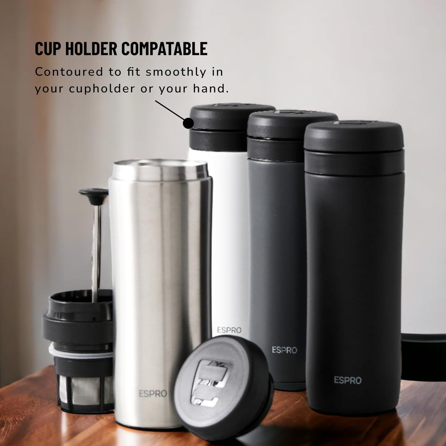 P1 ESPRO Travel Press Coffee Maker