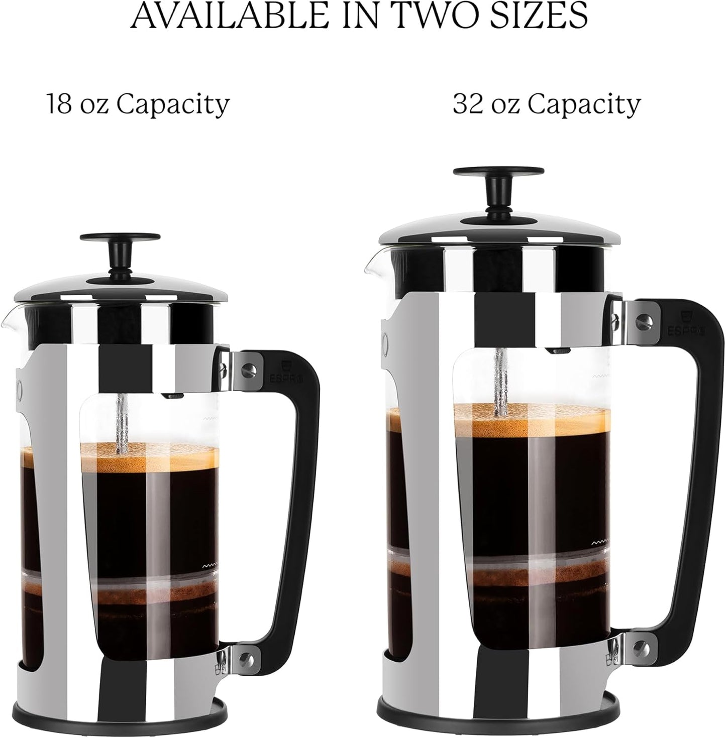 P5 ESPRO French Press Coffee Maker