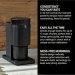 Opus Conical Burr Grinder - Jones Ranch Coffee Company