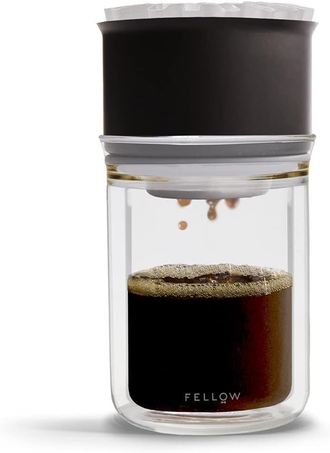 Stagg X pour-over coffee set with tasting glass