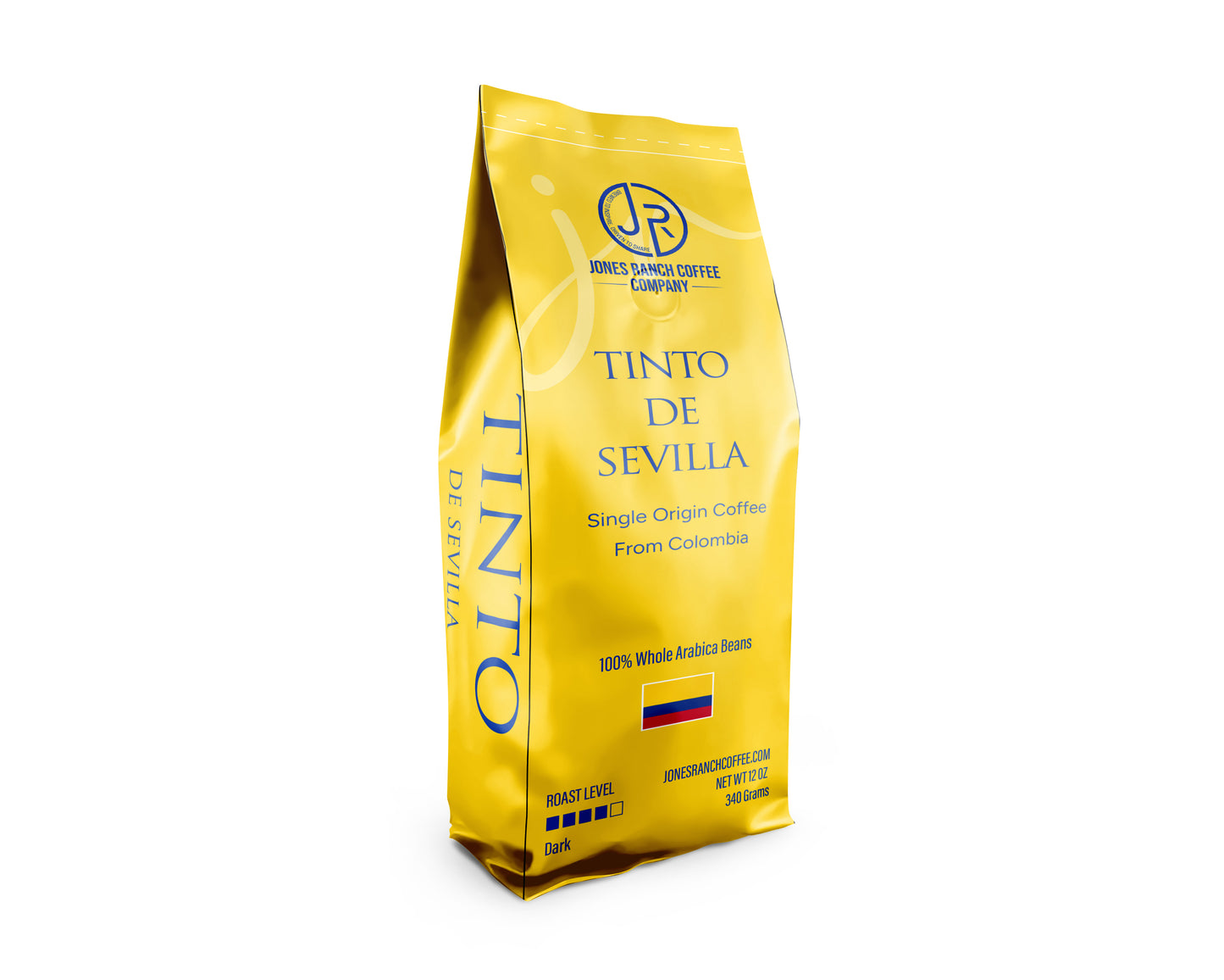 Tinto de Sevilla Premium Single Origin Coffee Whole Beans, 100% Arabica Coffee Beans, Colombia